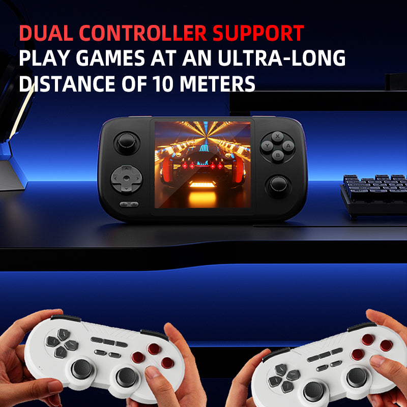 NEW GAMEMT E3 Vigor 3.95-inch IPS Screen ARM CORTEX-A7 Retro Handheld Game Console