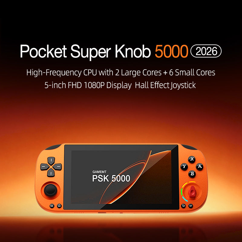 NEW GAMEMT PSK5000/EX5 Android 5-inch IPS Screen Helio G85 8-core Chip Handheld Game Console