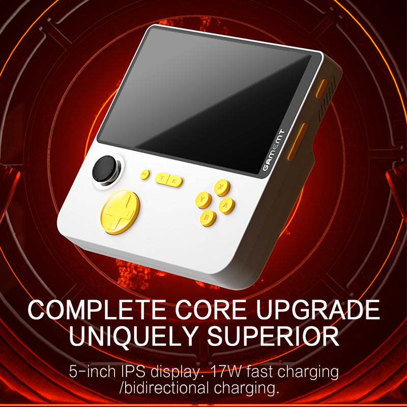 GAMEMT E5 5-inch ARM Cortex-A7 Regular Edition Retro Game Handheld Console