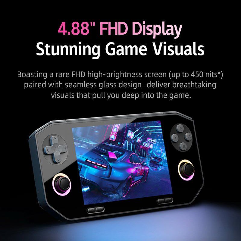 NEW GAMEMT EX8 4.88-inch G99 Android 14 Handheld Game Console